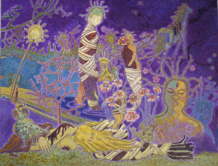 说明: E:\给各个展览画廊的投稿\2021年\第五届疯狂交流会投稿\原春鸣 《追梦之三》意像 90cmx120cm 油彩 、坦培拉2019年 .JPG 说明: E:\给各个展览画廊的投稿\2021年\第五届疯狂交流会投稿\原春鸣 《追梦之三》意像 90cmx120cm 油彩 、坦培拉2019年 .JPG